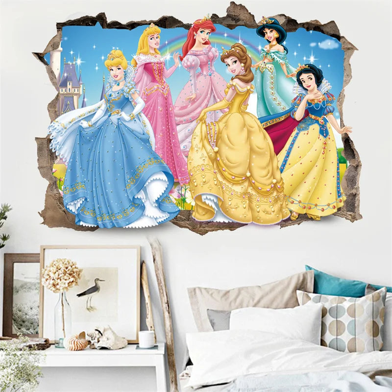 Mermaid princess Wall Stickers