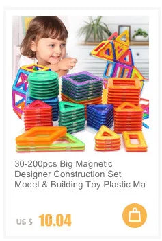 Magnetic Designer Magnet Building Blocks Educational 110pcs Mini Size