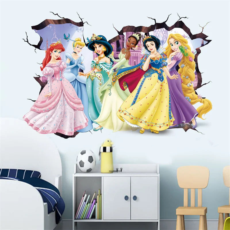 Mermaid princess Wall Stickers