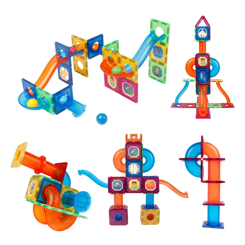 DIY Educational Magnetic Building Blocks Games Toy Magplayer