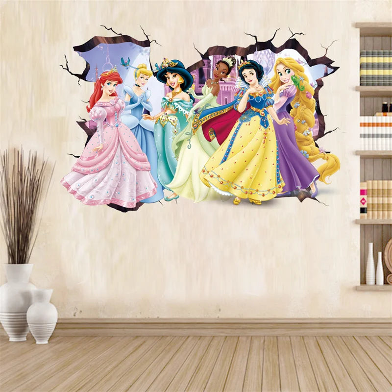 Mermaid princess Wall Stickers