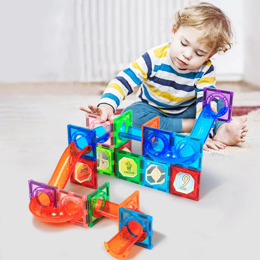 DIY Educational Magnetic Building Blocks Games Toy Magplayer