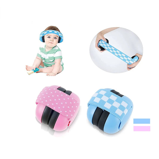 Baby Earmuffs with Elastic Adjustable Headband