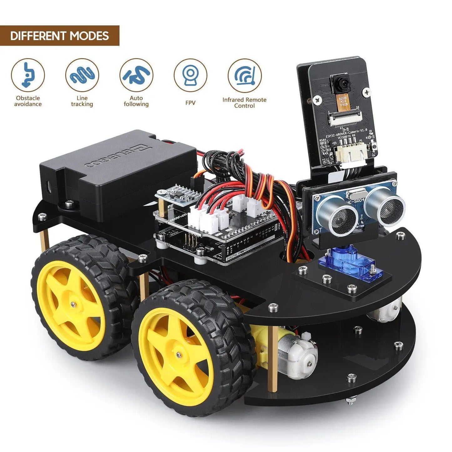 Smart Robot Car, Intelligent and Educational DIY