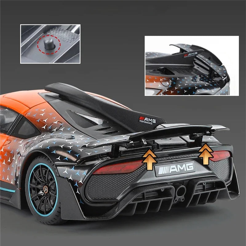 Car Model Diecasts Metal Model Sound and Light