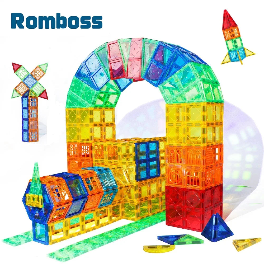 DIY Educational Magnetic Building Blocks Games Toy Romboss