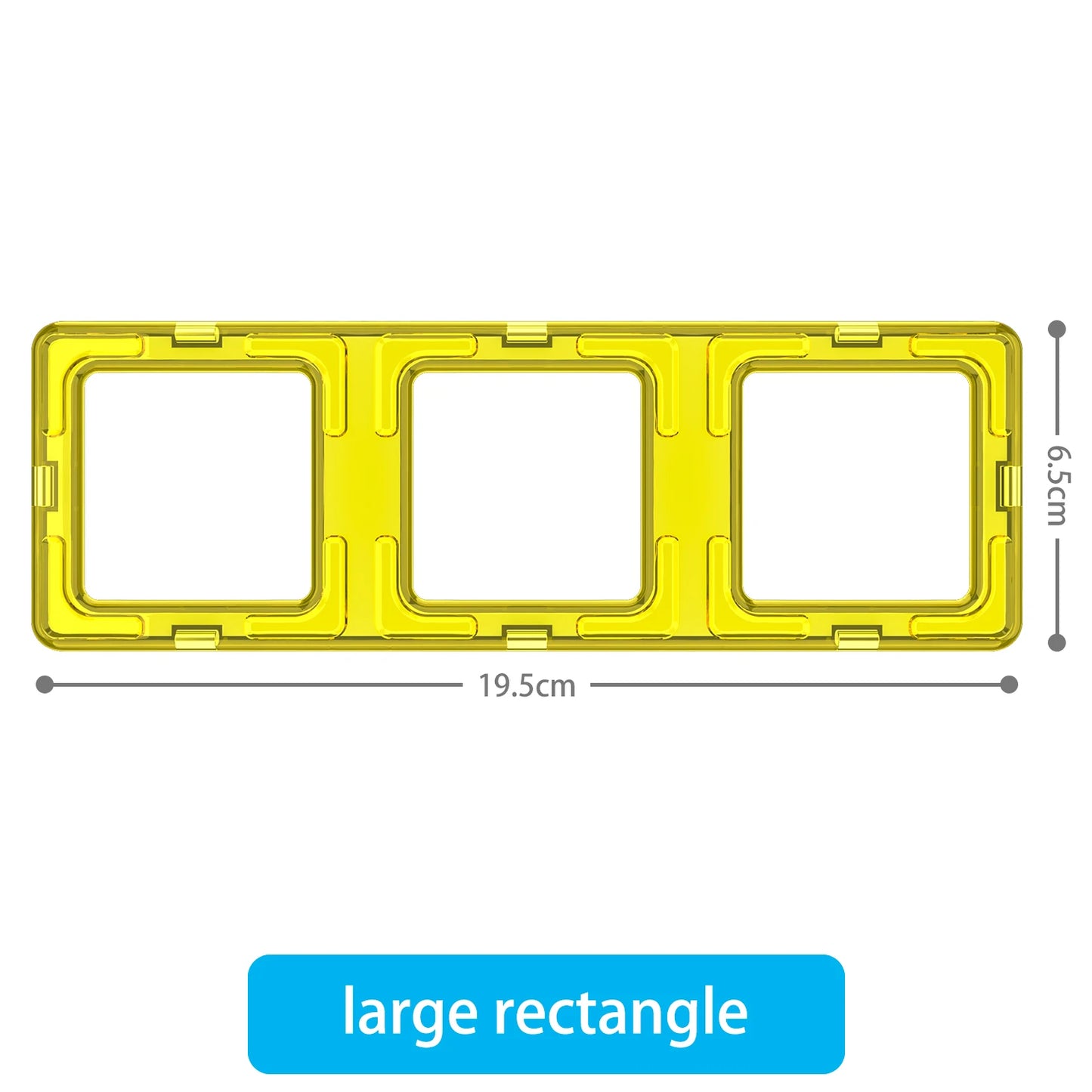 DIY Educational Magnetic Building Blocks Games Toy BIG SIZE Magnetic Designer