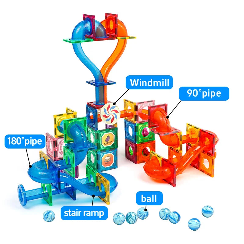 DIY Educational Magnetic Building Blocks Games Toy Magplayer