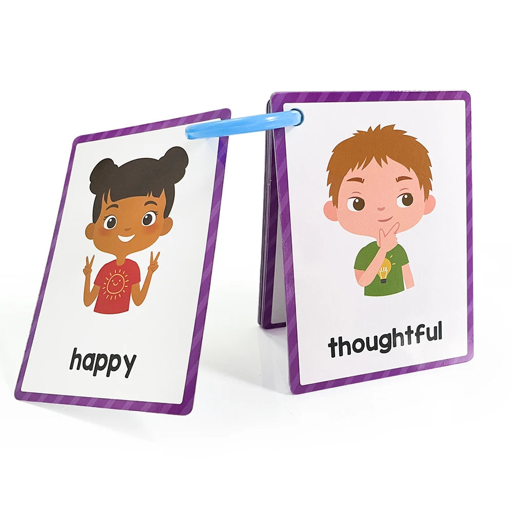 Cognitive Words Card I Flashcard Educational & Teaching I Memorise Games for Children