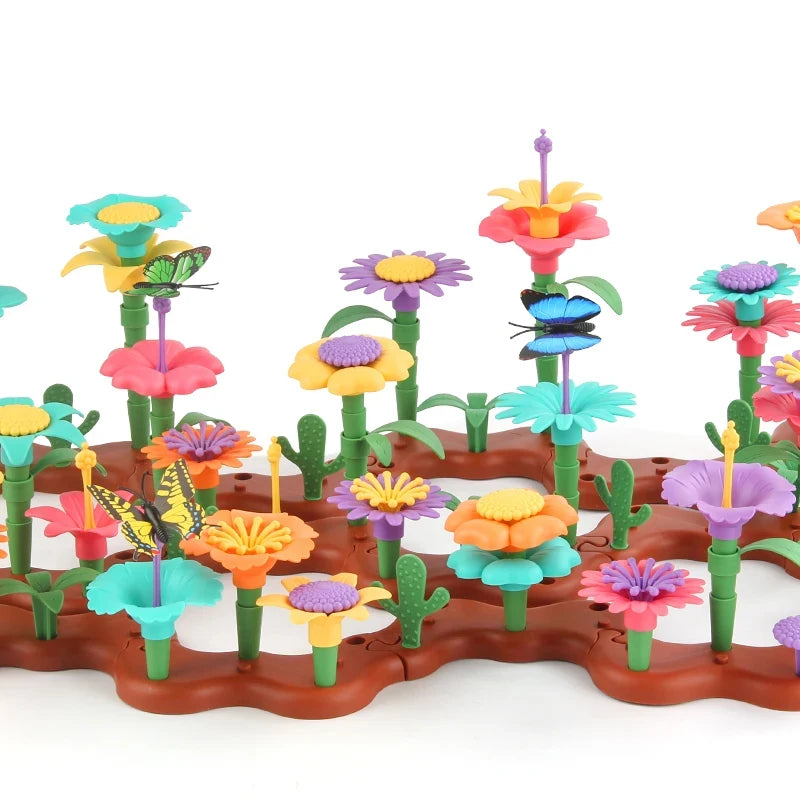 Flower Garden Building Block STEM Educational