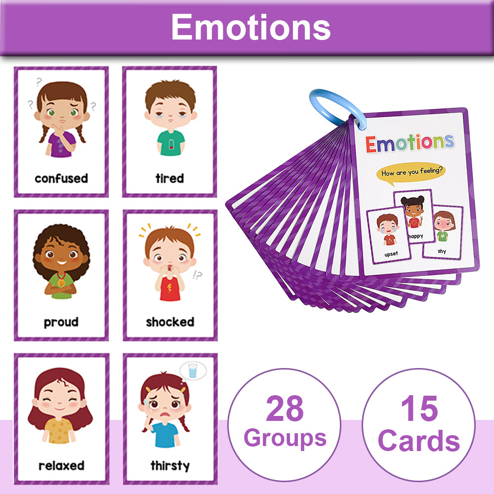 Cognitive Words Card I Flashcard Educational & Teaching I Memorise Games for Children