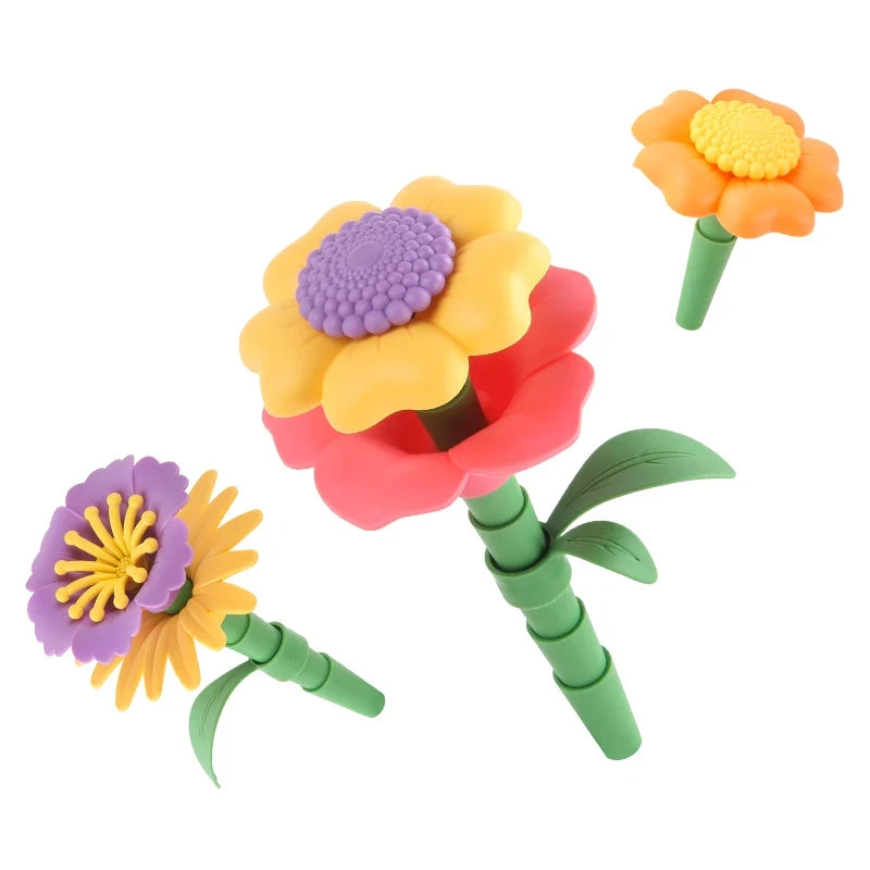 Flower Garden Building Block STEM Educational