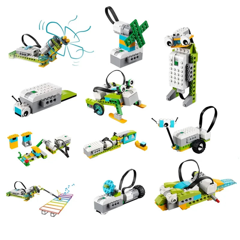 Construction Building Blocks fit for STEM WeDo 3.0 Core Set Tech Educational DIY