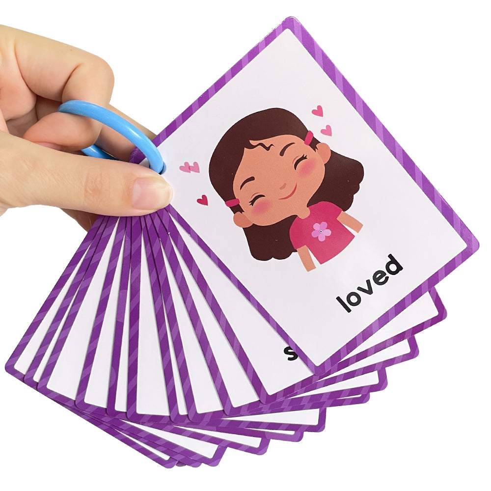 Cognitive Words Card I Flashcard Educational & Teaching I Memorise Games for Children