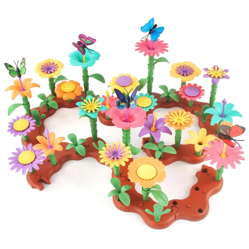 Flower Garden Building Block STEM Educational