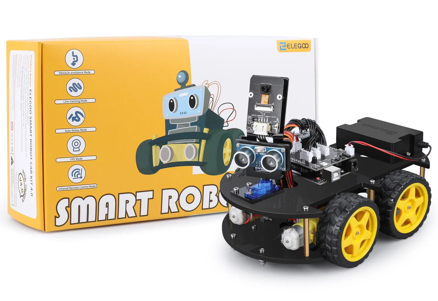 Smart Robot Car, Intelligent and Educational DIY